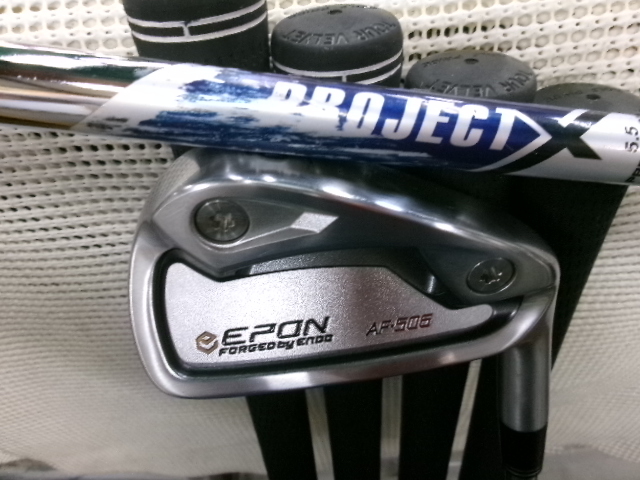 ■513■中古■エポン アイアン■AF-506■6本(6~P.A)■RIFLE PROJECT X■フレックス5.5■EPON■拍卖