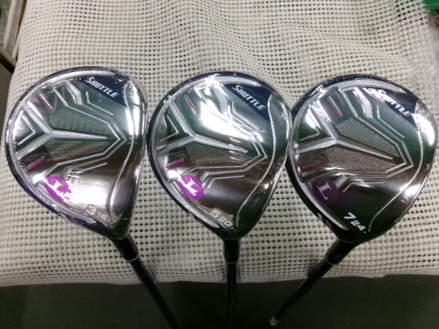 ■848・855・862■未使用展示品■シャトル■SHUTTLE■2022■3本組■3w・5w・7w(16°20°24°)■IMPACT FIT m230■L■マジェスティ■拍卖