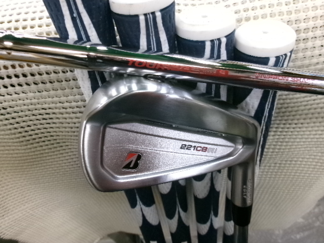 ■063■中古良品■221CB■6本(5~P)■N.S.PRO modus3 TOUR120■フレックスS■ブリヂストン アイアン■拍卖