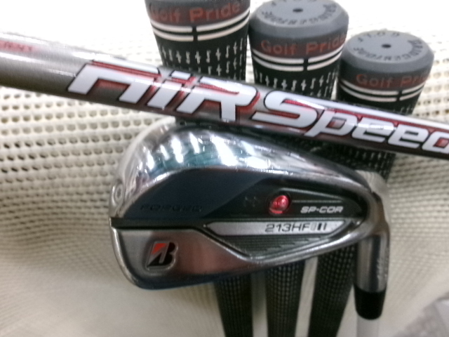 ■940■中古■213HF■5本(6~P)■AIR Speeder BS for IRON■フレックスR相当■ブリヂストン アイアン■拍卖