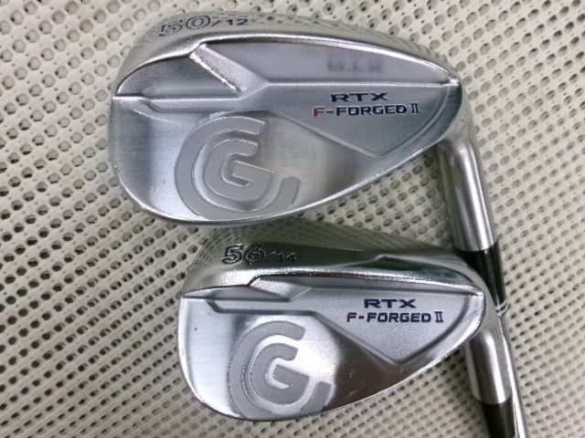 ■357■中古■RTX F-FORGED II■2本組■50°12・56°14■N.S.PRO zelos7■フレックスR■リシャフト■F-フォージド2■拍卖