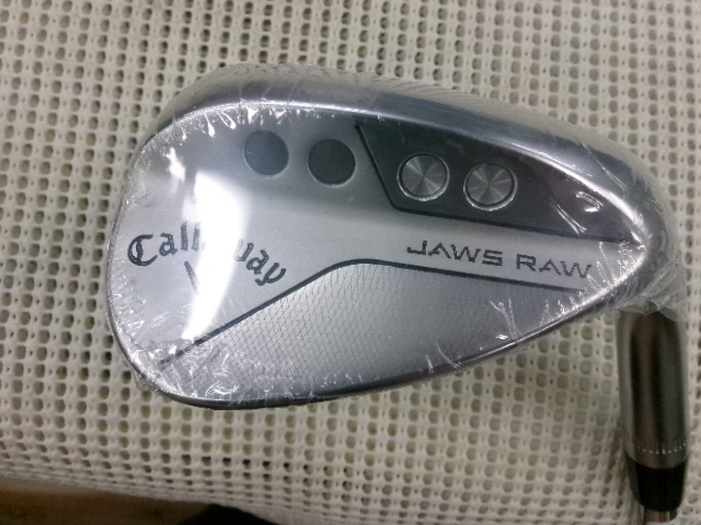 ■345■未使用展示品■ジョーズ ロウ ウェッジ■JAWS RAW■クロム■56°10S■DynamicGold S200■拍卖