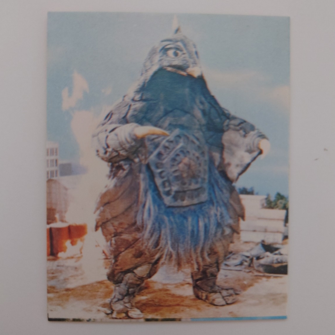 帰ってきたウルトラマン ミニカード No.64 宇宙怪獣ベムスター 当時物 昭和レトロ拍卖