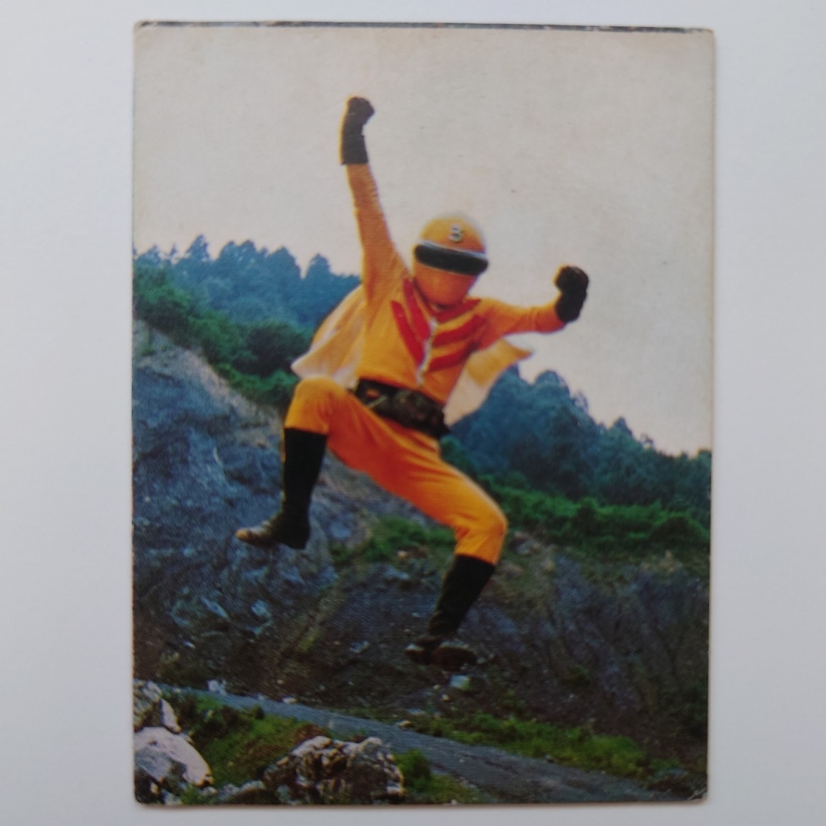 【山勝】秘密戦隊ゴレンジャー ミニカード No.175 キレンジャー 当時物 昭和レトロ拍卖