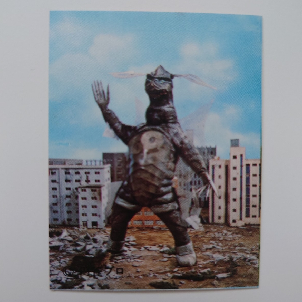 ウルトラマンレオ ミニカード 3弾 No.90 透明あくまバイブ星人 当時物 昭和レトロ拍卖