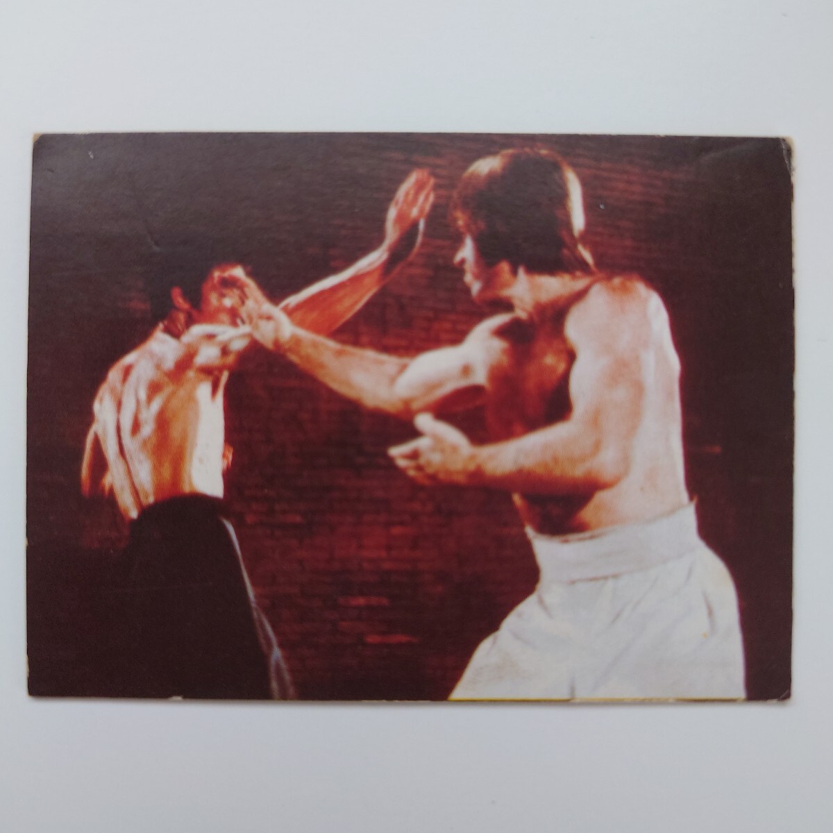 【山勝】ブルース・リー ドラゴン ミニカード No.85 当時物 昭和レトロ拍卖