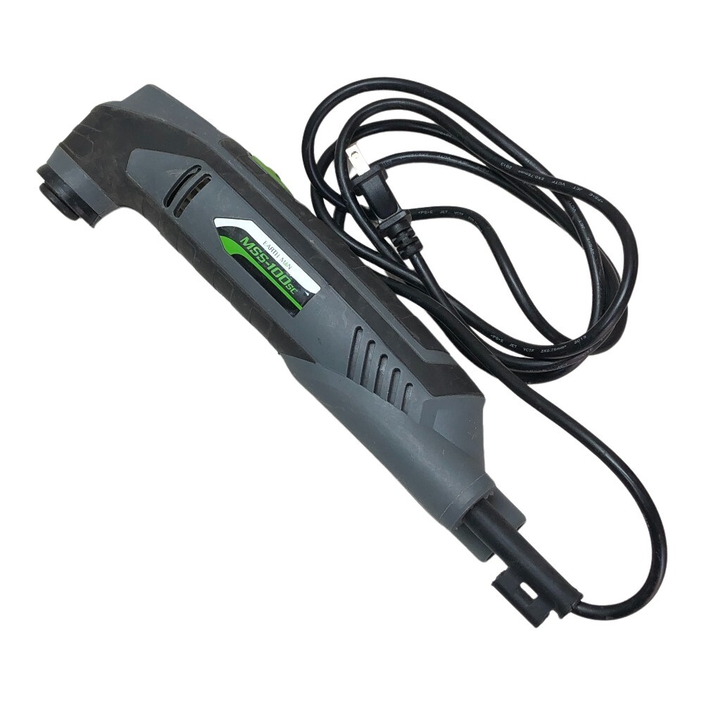 ◇◇ EARTH MAN アースマン マルチサンディングソー 電動工具 MSS-100SC ブラック やや傷や汚れあり拍卖