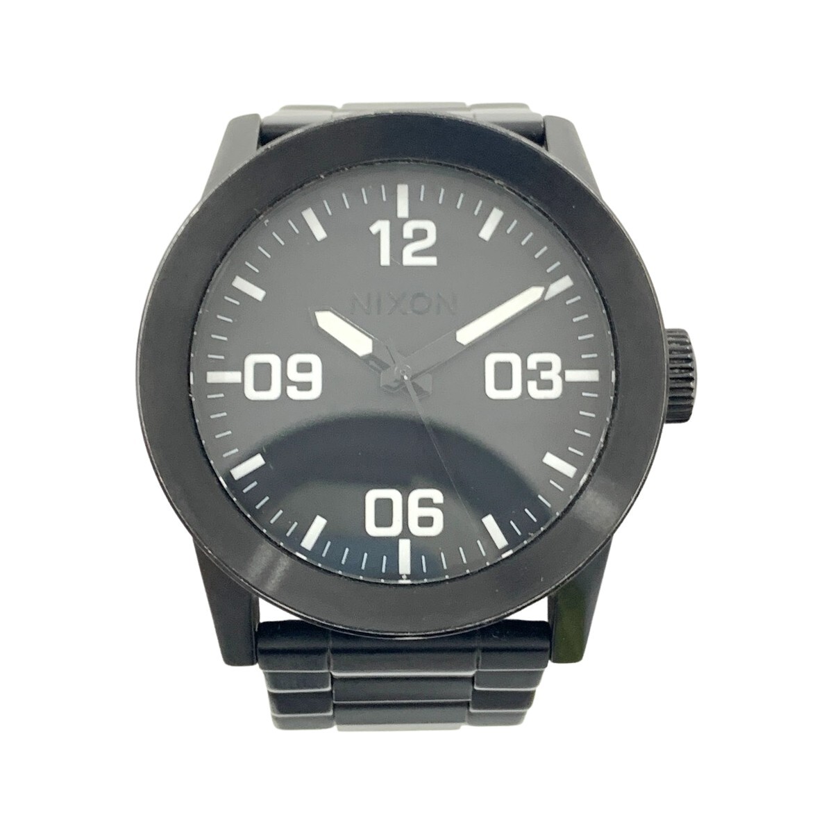 〇〇 NIXON ニクソン THE PRIVATE クォーツ 腕時計 ブラック 現状渡し 傷や汚れあり拍卖
