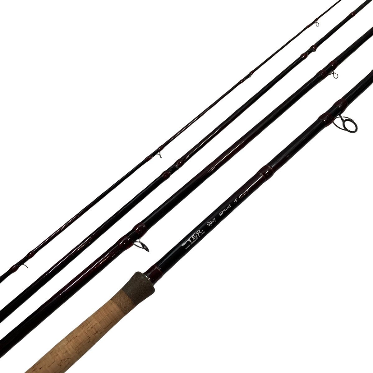 ττ TSR フライロッド 14’11”#9 spey DSP141109 傷や汚れあり拍卖