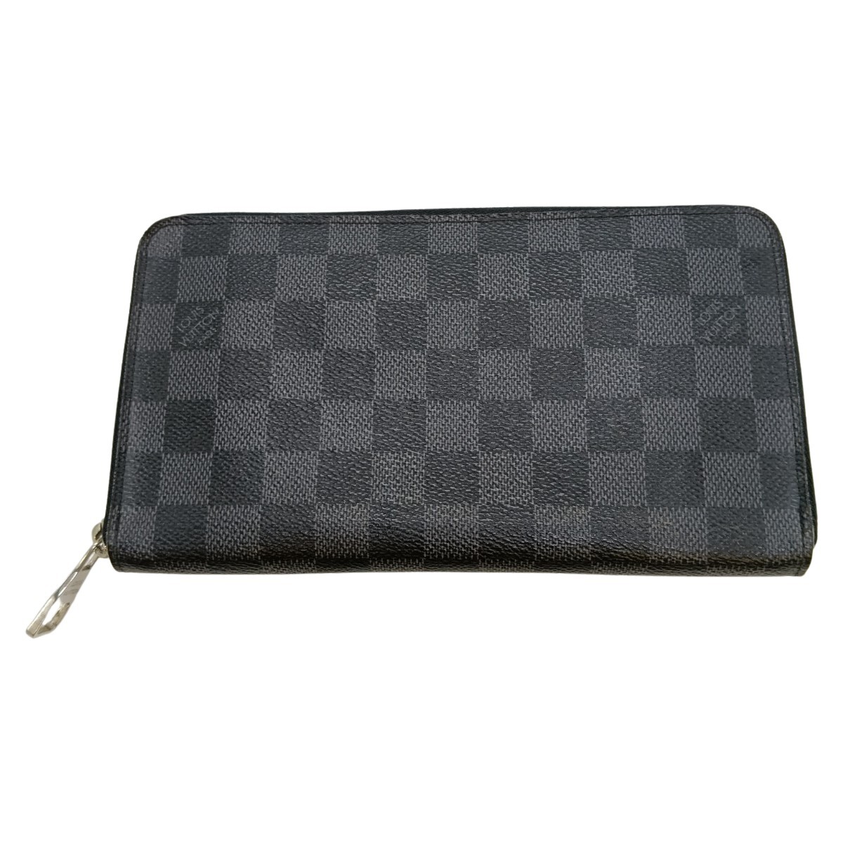 ◎◎ LOUIS VUITTON ルイヴィトン ダミエ グラフィット ジッピー オーガナイザー 長財布 N63077 ブラック やや傷や汚れあり拍卖
