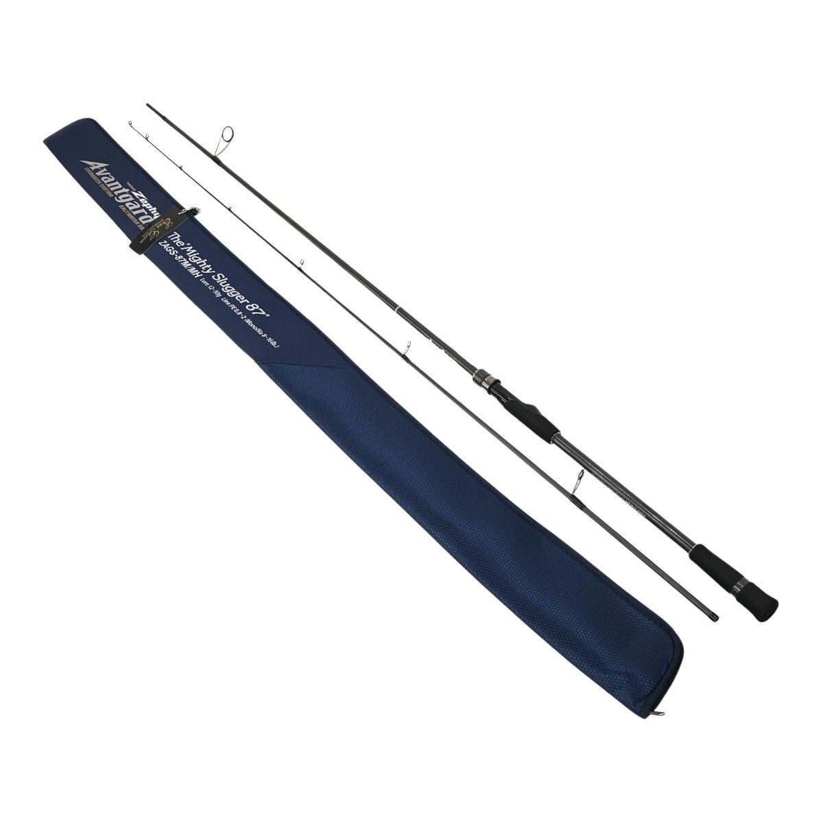 〇〇 EVER GREEN エバーグリーン Zephyr Avantgarde ゼファー アバンギャルド マイティスラッガー87 ZAGS-87M/MH ロッド やや傷や汚れあり拍卖