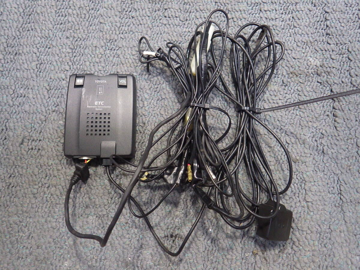 トヨタ 純正 オプション OP アンテナ分離型 ETC車載器 DENSO デンソー 08686-00130 412600-2000 即決 送料全国600円 拍卖