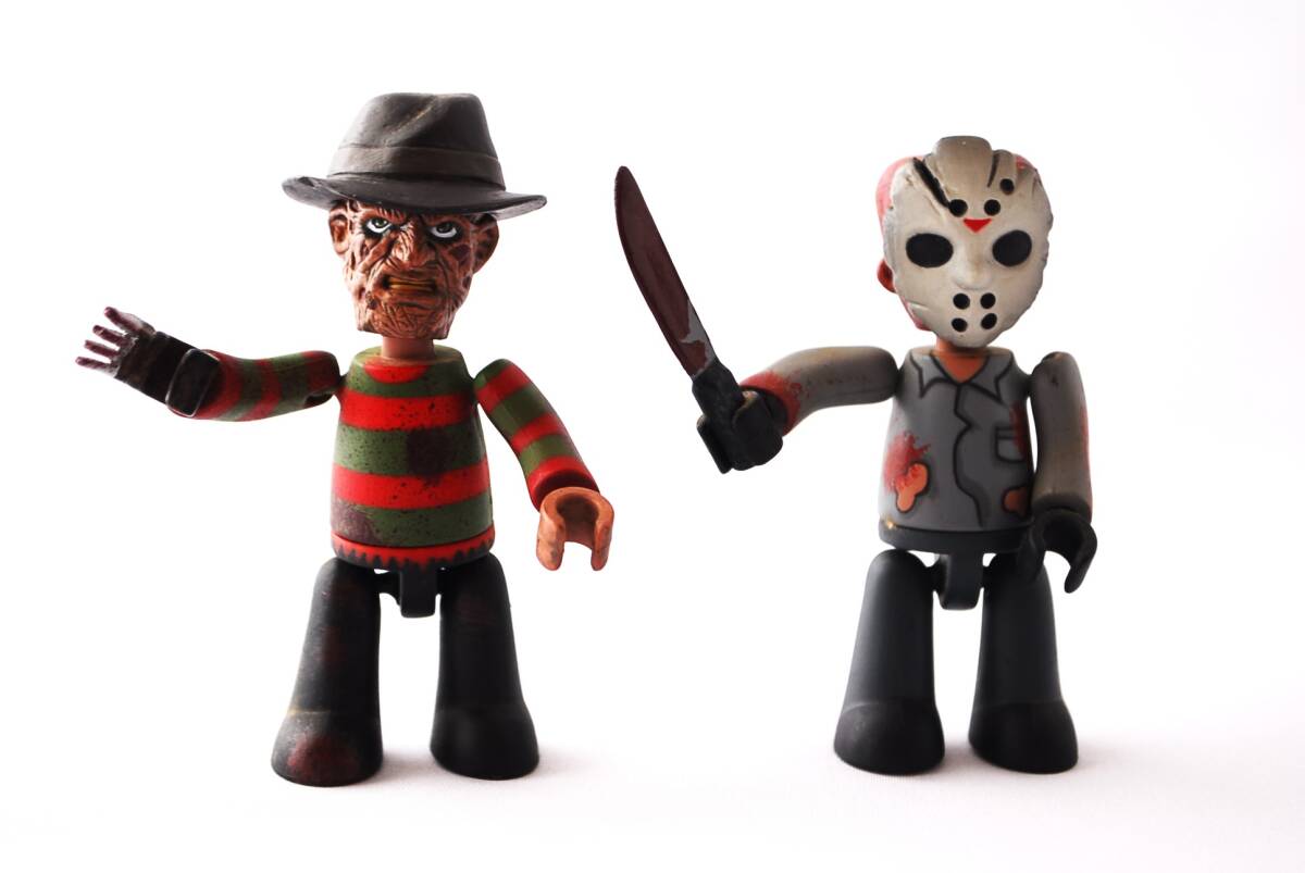 フレディvsジェイソン 非売品 フィギュア MEZCO製 中古品拍卖