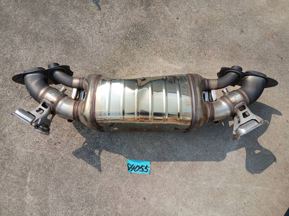 Porsche ポルシェ 991 992 カレラ 純正 マフラー サイレンサー ジャンク 992251053F S4055 拍卖