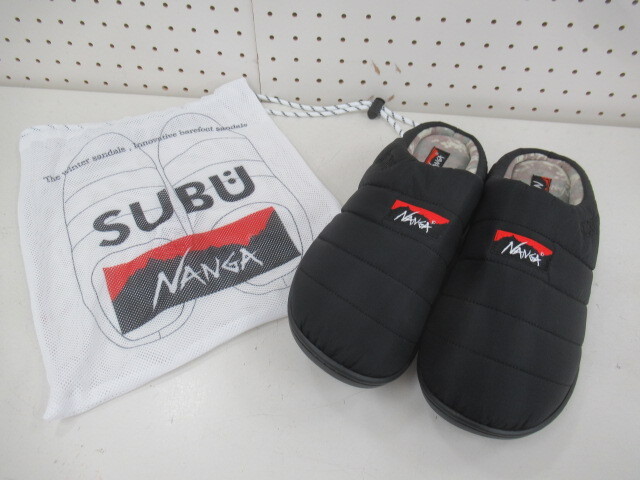 【美品】NANGA スブ オーロラテックスウィンターサンダル キャンプ アウトドアウェア 039070006拍卖