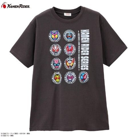 即決 仮面ライダーシリーズ メンズTシャツ【L】新品タグ付き 平成令和仮面ライダー拍卖