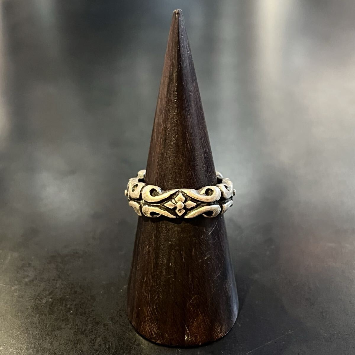 SILVER925 CROSS DESIGN RING/シルバー/リング拍卖