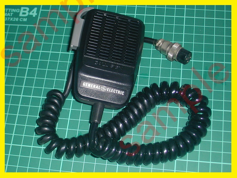 ダイナミックマイク 4Pコネクター付き GENERAL ELECTRIC/DYNAMIC MICROPHONE 拍卖