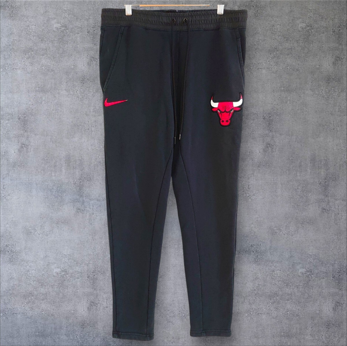 NIKE × NBA シカゴ・ブルズ スウェットパンツ ブラック XLサイズ ナイキ トラック拍卖