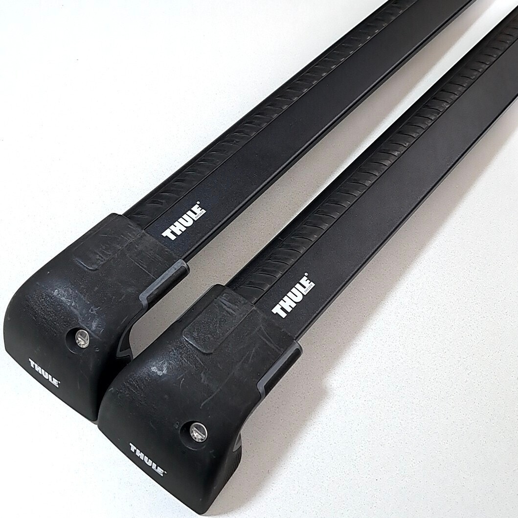 THULE/スーリー WingBar Edge Black/ウィングバーエッジ ブラック TH9593B/9593B ベースキャリア ダイレクトルーフ付車用拍卖