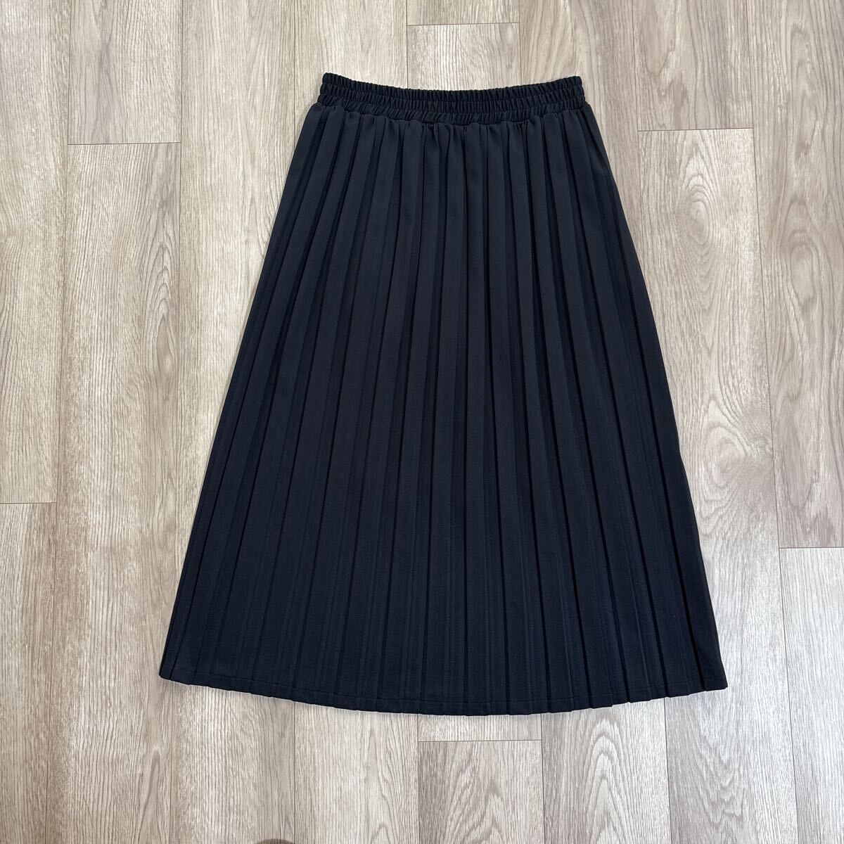 黒のプリーツスカート・ギャザースカート*ZUCCA*ズッカ*USED拍卖