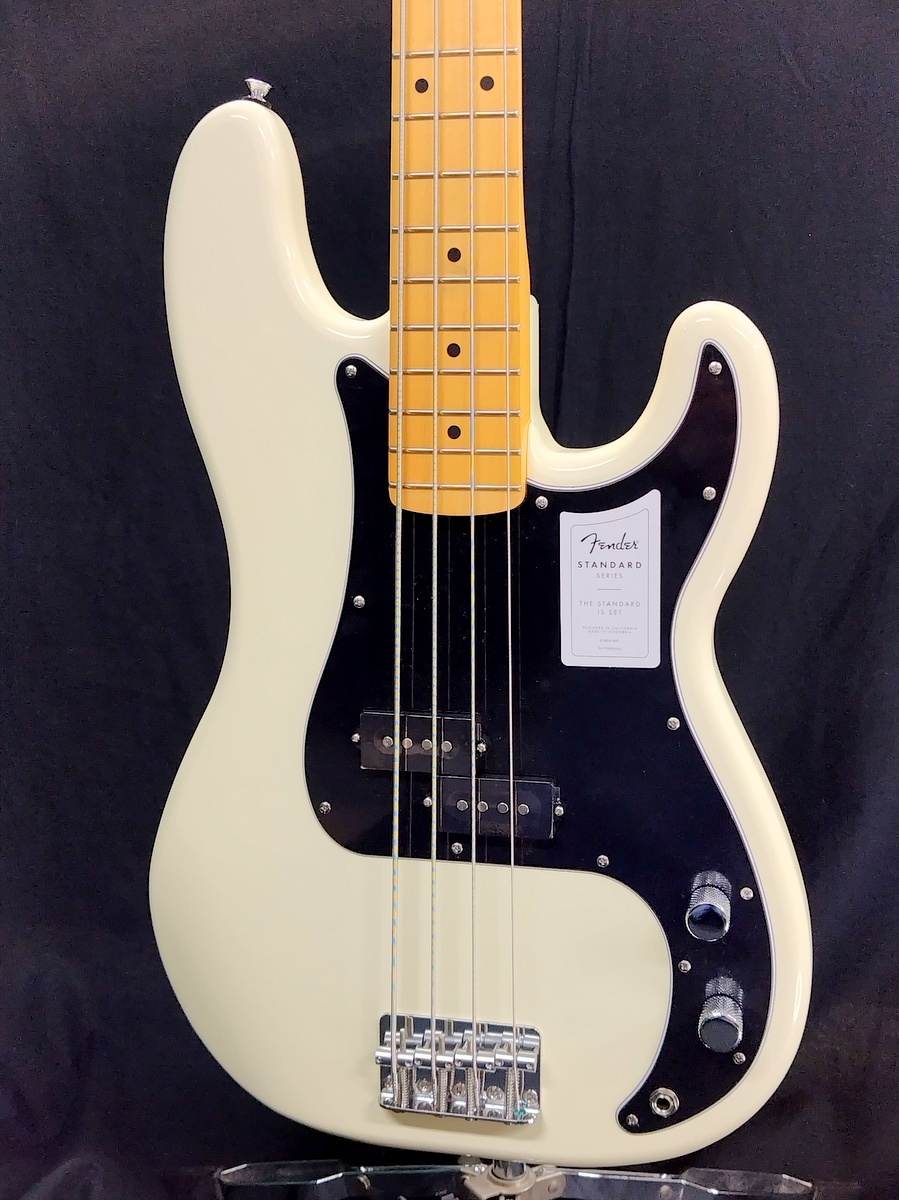 Fender Standard Precision Bass Olympic White フェンダー プレベ拍卖