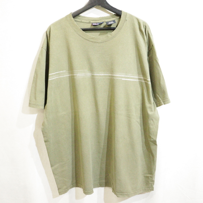 E767 2000年代製 FADEDGLORY 半袖Tシャツ■00s 表記XLサイズ グリーン 緑 アメカジ ストリート 古着 古着卸 激安 希少 ヴィンテージ拍卖