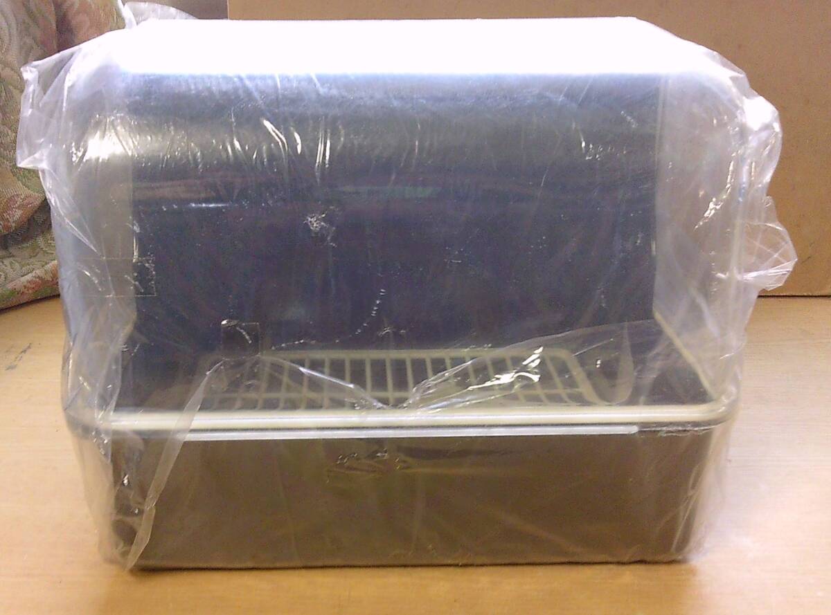 ◆B‐677 未使用品 メロディーボーイ 28型 黒 フードケース フードカバー 調味料入れ 昭和レトロ 高さ21.5cm 幅27cm 奥22.5cm 拍卖