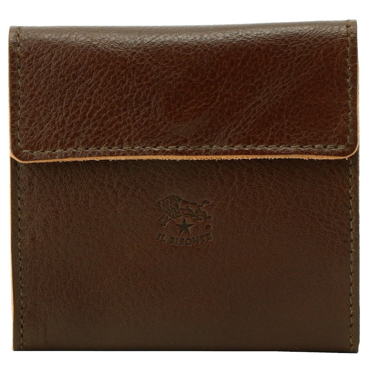 並行輸入品 イルビゾンテ 財布 IL BISONTE ユニセックス 三つ折り財布 マロンブラウン ウォレット SMW022-PV0005-BW129B C0455P869拍卖