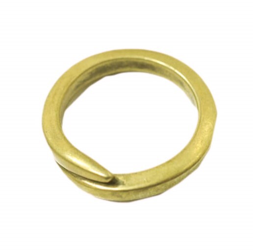 BRU NA BOINNE ブルーナボイン 3フラットブラスリング 19号 指輪 アクセサリー g22857拍卖