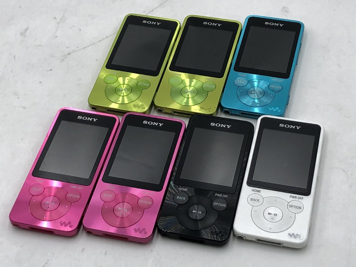 ♪▲【SONY ソニー】WALKMAN 4 8 16GB 7点セット NW-S15/NW-S14/NW-S13 まとめ売り 0731 9拍卖