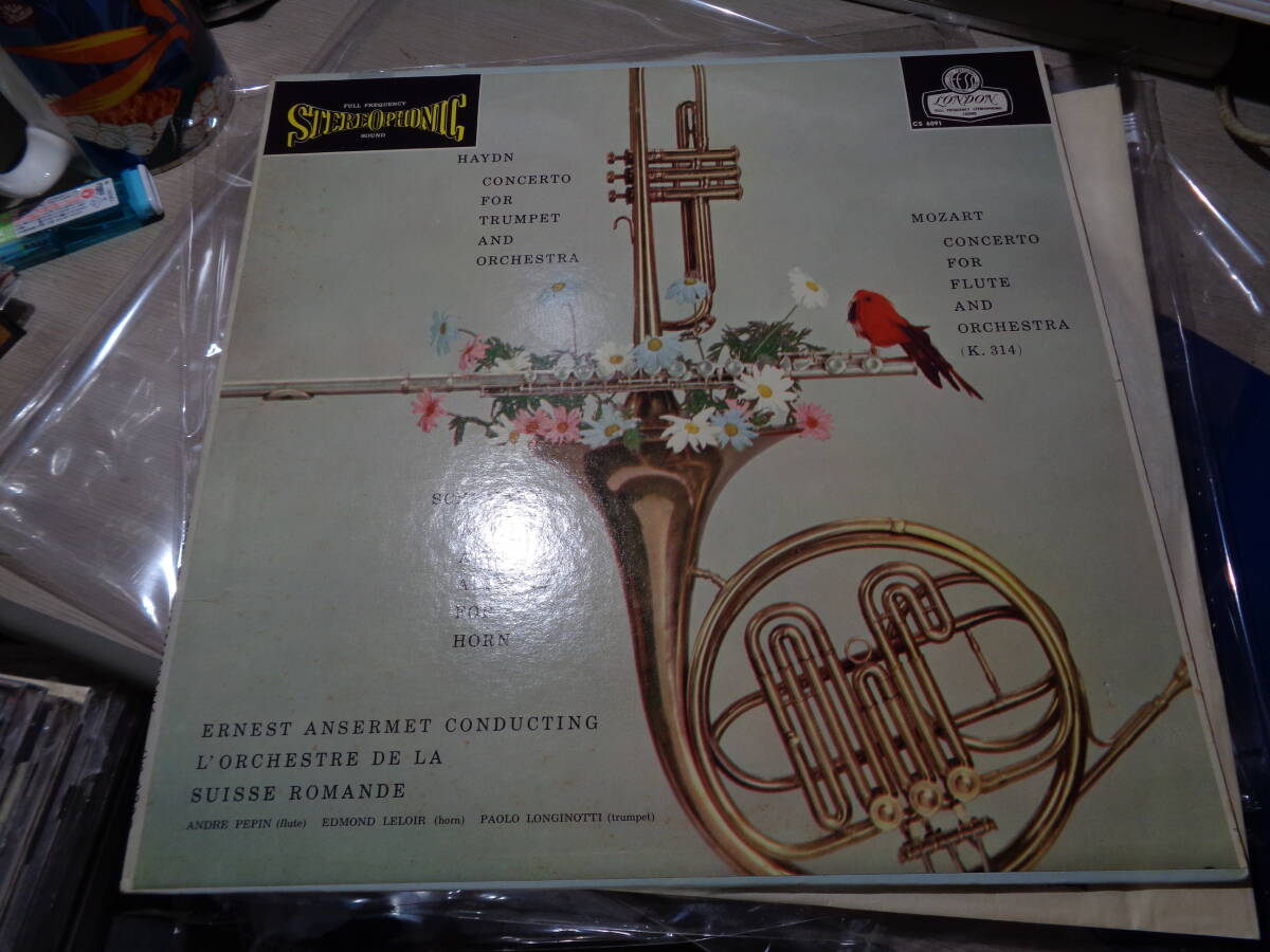 アンセルメ,ERNEST ANSERMET,L'ORCHESTRE DE LA SUISSE ROMANDE/HAYDN,MOZART & SCHUMANN(UK/LONDON:CS 6091 FFSS STEREO LP/BB(BLUE BACK拍卖