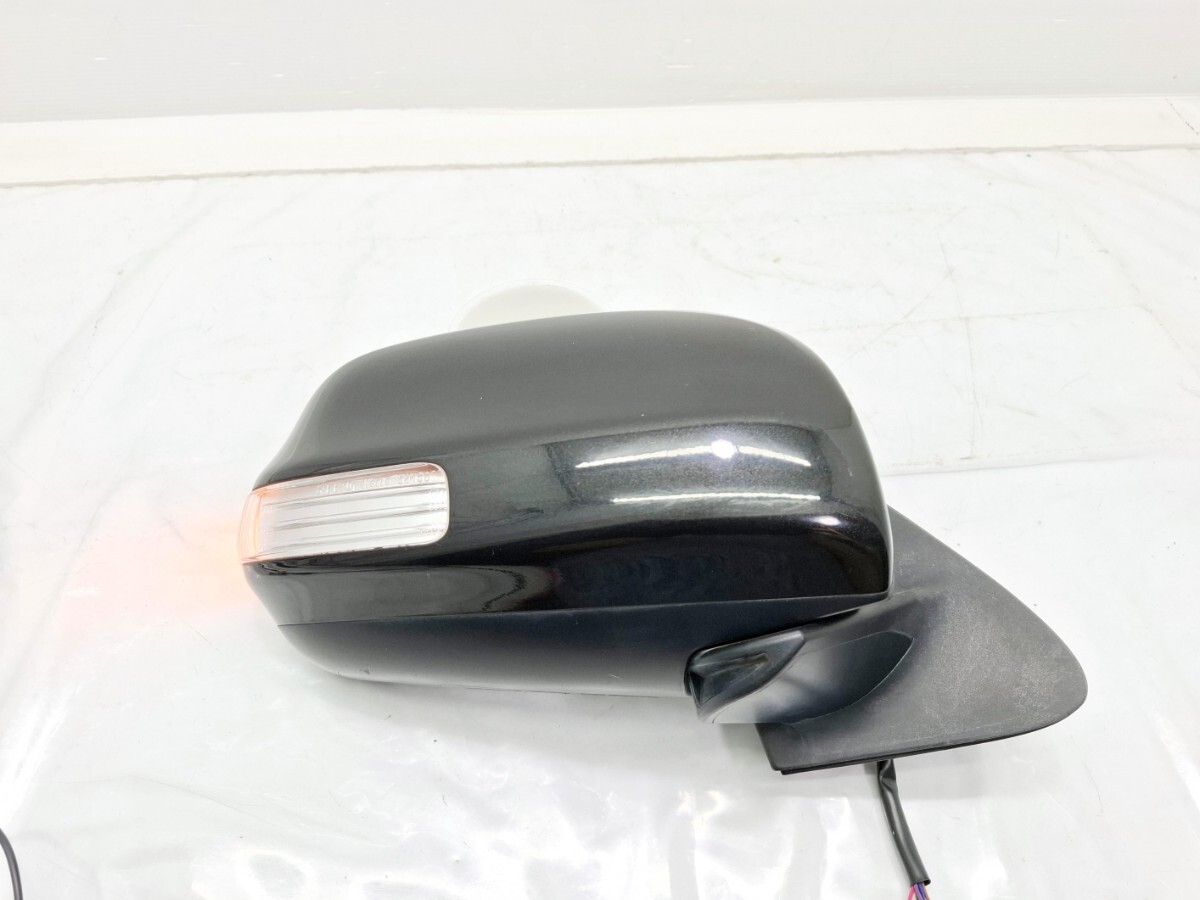 20系 bB QNC20 21 25 右 ドアミラー 運転席側 動作確認済 ブラック 黒 X07 7ピン 7 P サイド ウインカー S(43)拍卖