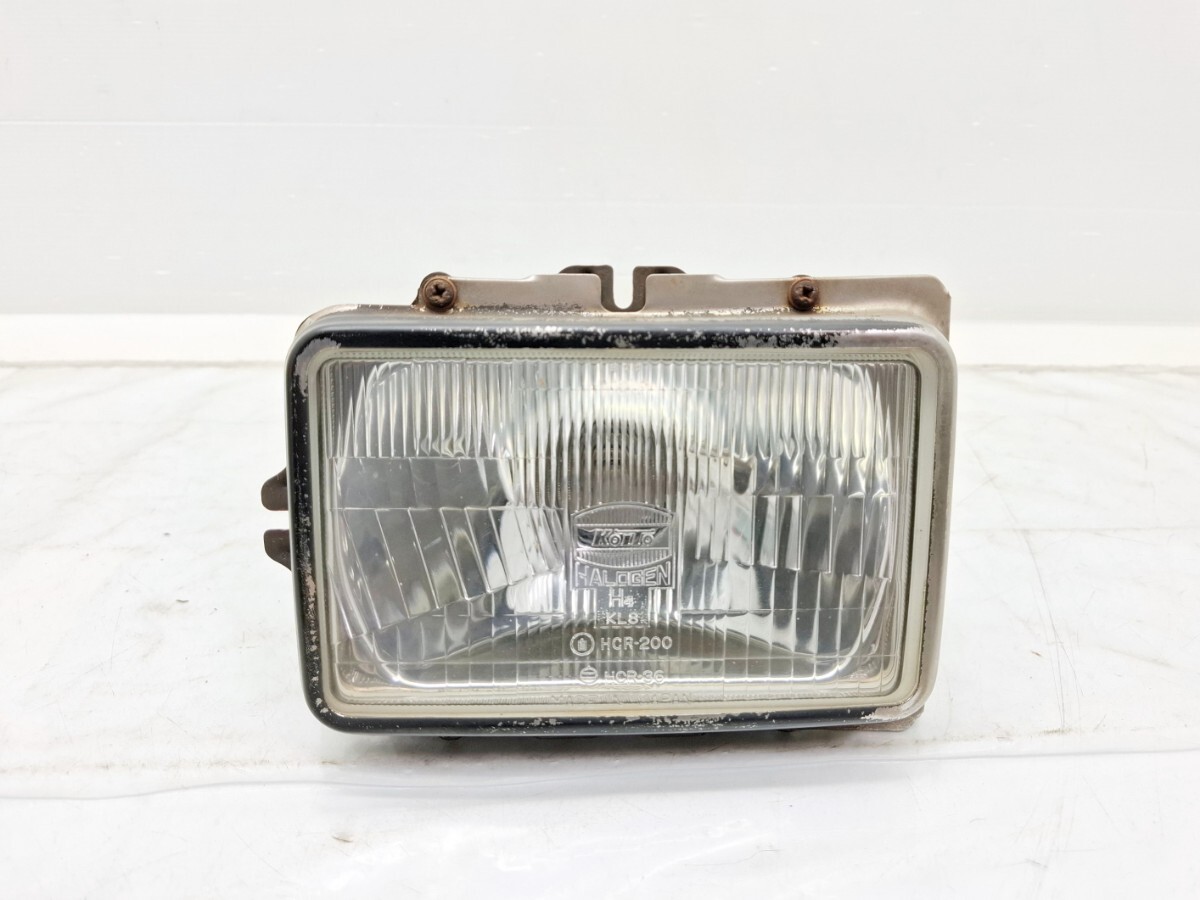24V トラック ハロゲン ヘッドライト KOITO KL8 H4 角形 角目 ハイロー 汎用 旧車 デコトラ M1拍卖