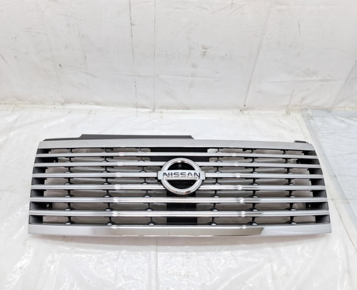 10 配達先条件有 B1 E51 エルグランド 中期 後期 フロントグリル メッキ ラジエーターグリル 62310WL600拍卖