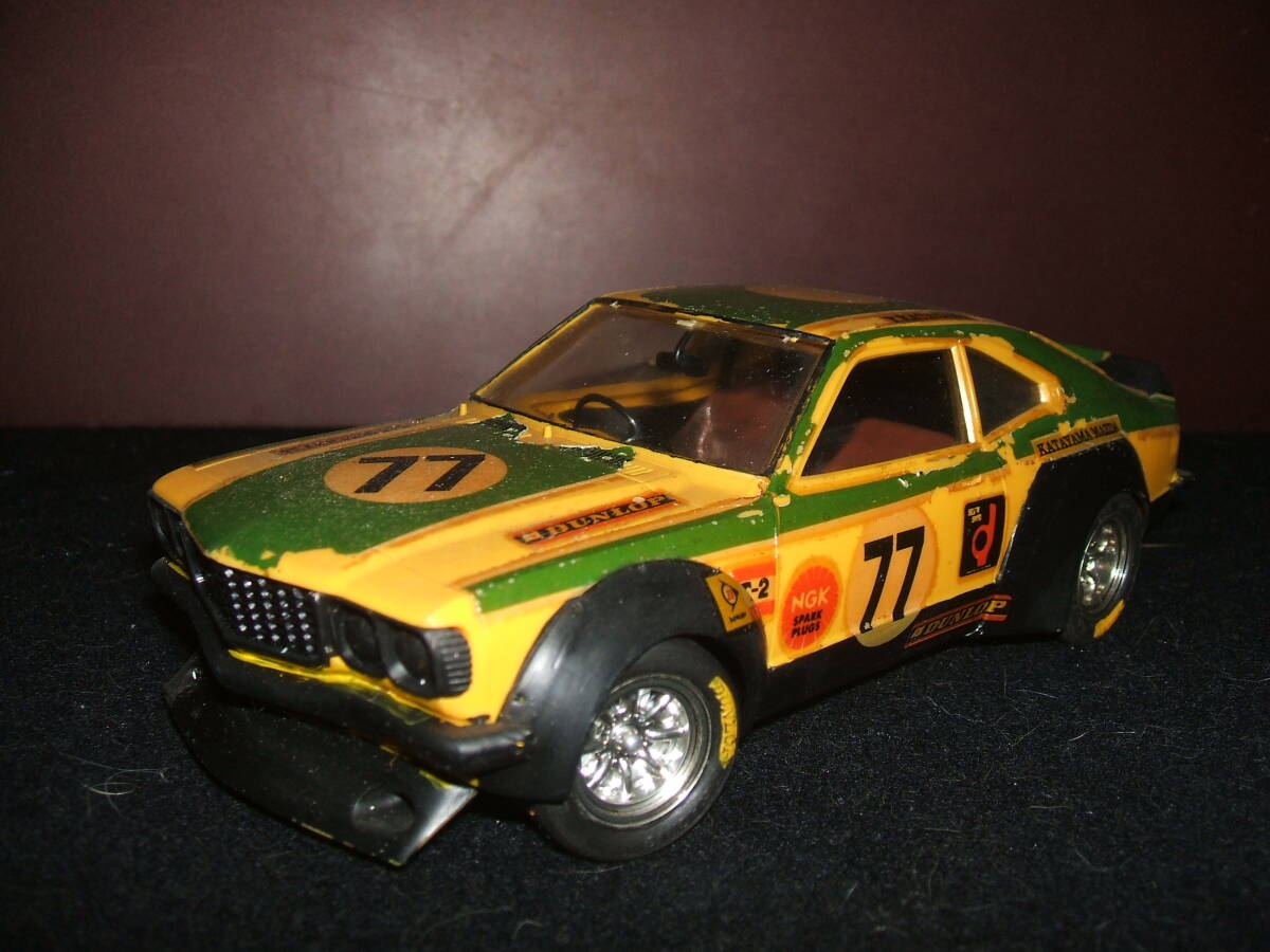 貴重!MARUI 東京マルイプラホビー 1/24 マツダ サバンナ RX-3 レーシング (S124)完成品 MAZDA SAVANNA RX-3 RACING 東洋工業 拍卖