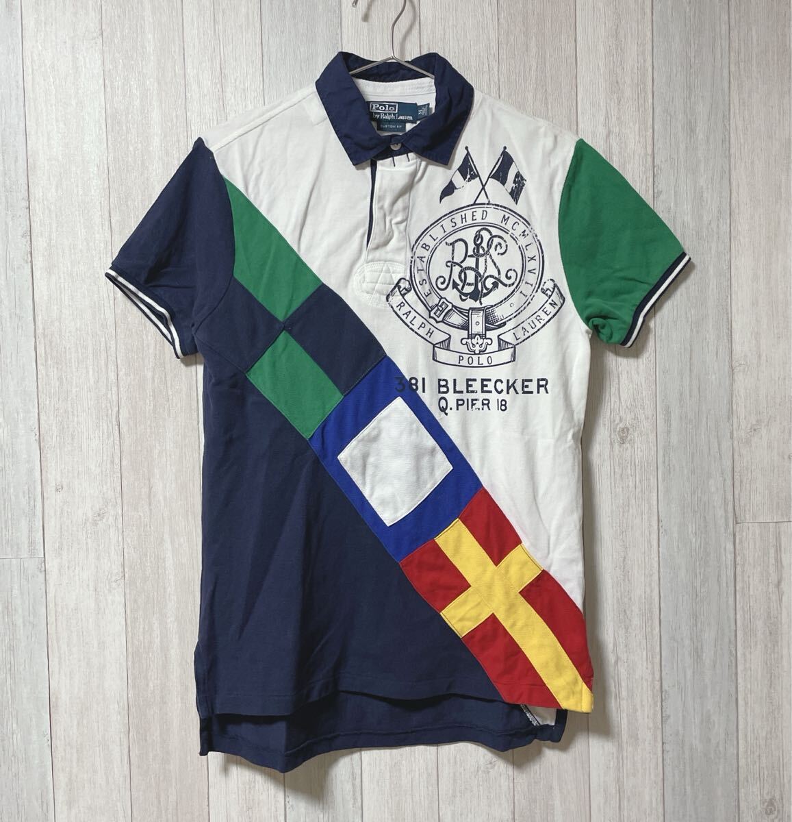 ポロラルフローレン 半袖ポロシャツ Mサイズ R1拍卖