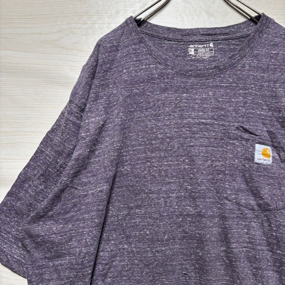 CARHARTT カーハート 半袖Tシャツ 2XL パープル拍卖