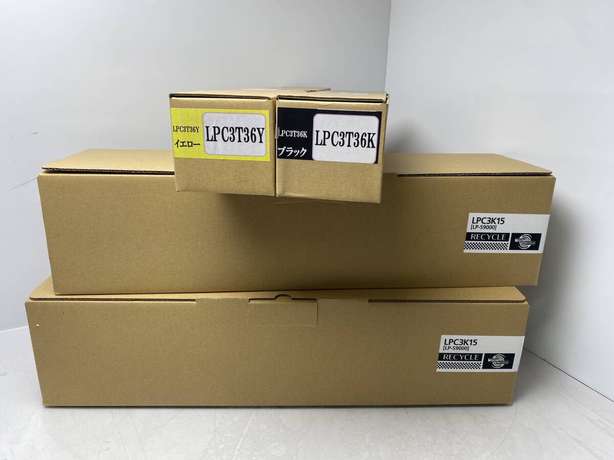 8/9★未使用 使用期限切れ★感光体ユニット 環境推進トナー まとめ売り LPC3K15/LPC3T36Y/LPC3T36K【未使用品/現状品】拍卖