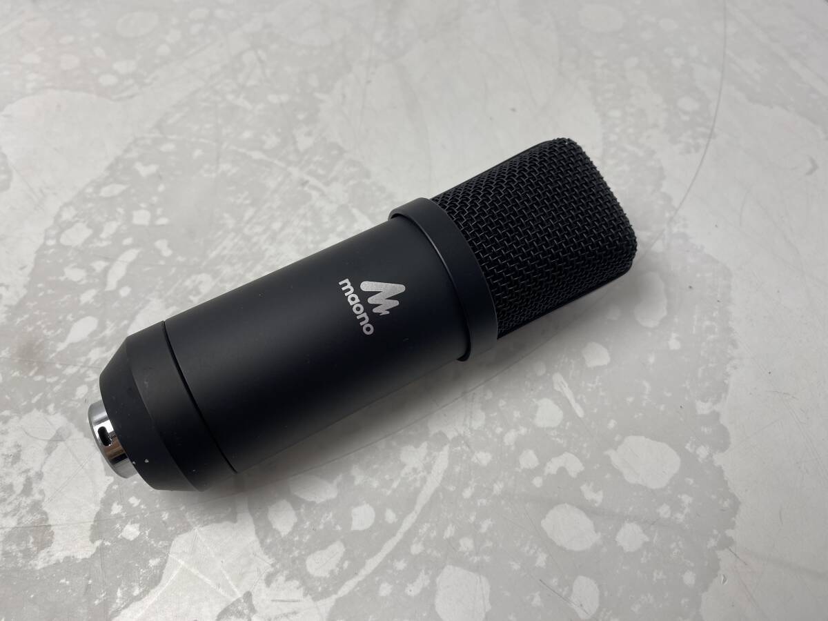 8/12★maono★USB コンデンサーマイク 本体のみ【中古/現状品/動作未確認】拍卖