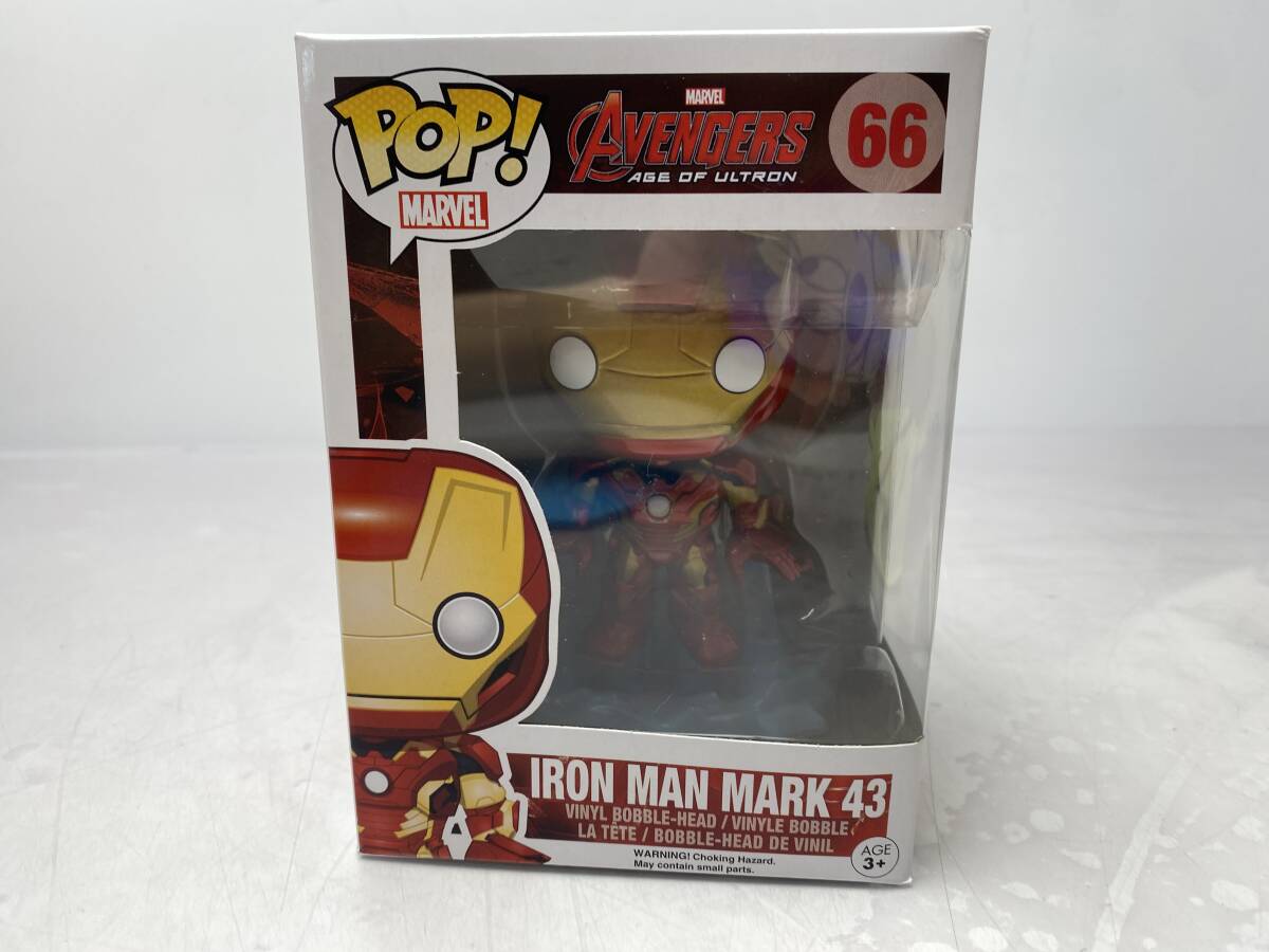 8/23 *37★アイアンマン マーク IRON MAN MARK★FUNKO ファンコ POP! MARVEL マーベル フィギュア 【中古/現状品】拍卖