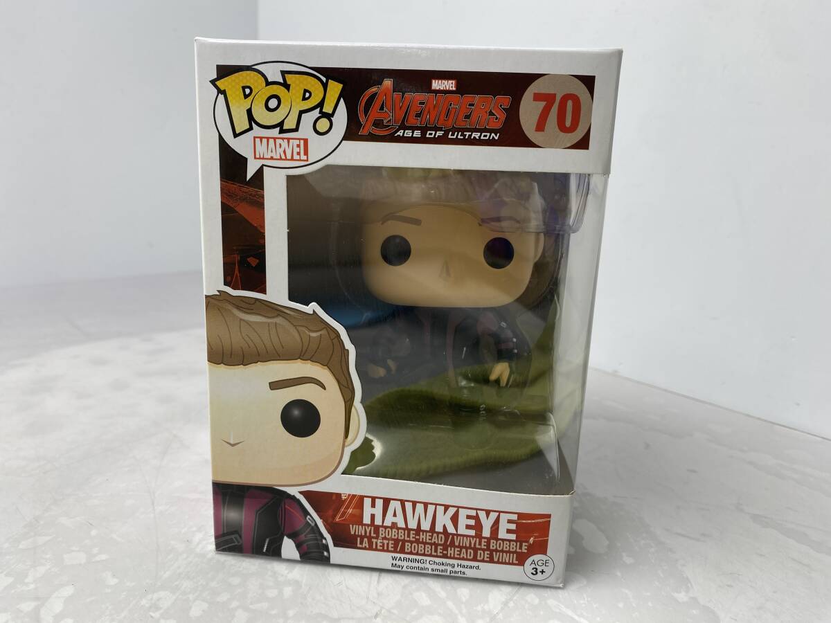 8/23 *47★ホークアイ HAWKEYE★FUNKO ファンコ POP! アベンジャーズ MARVEL マーベル フィギュア 【中古/現状品】拍卖