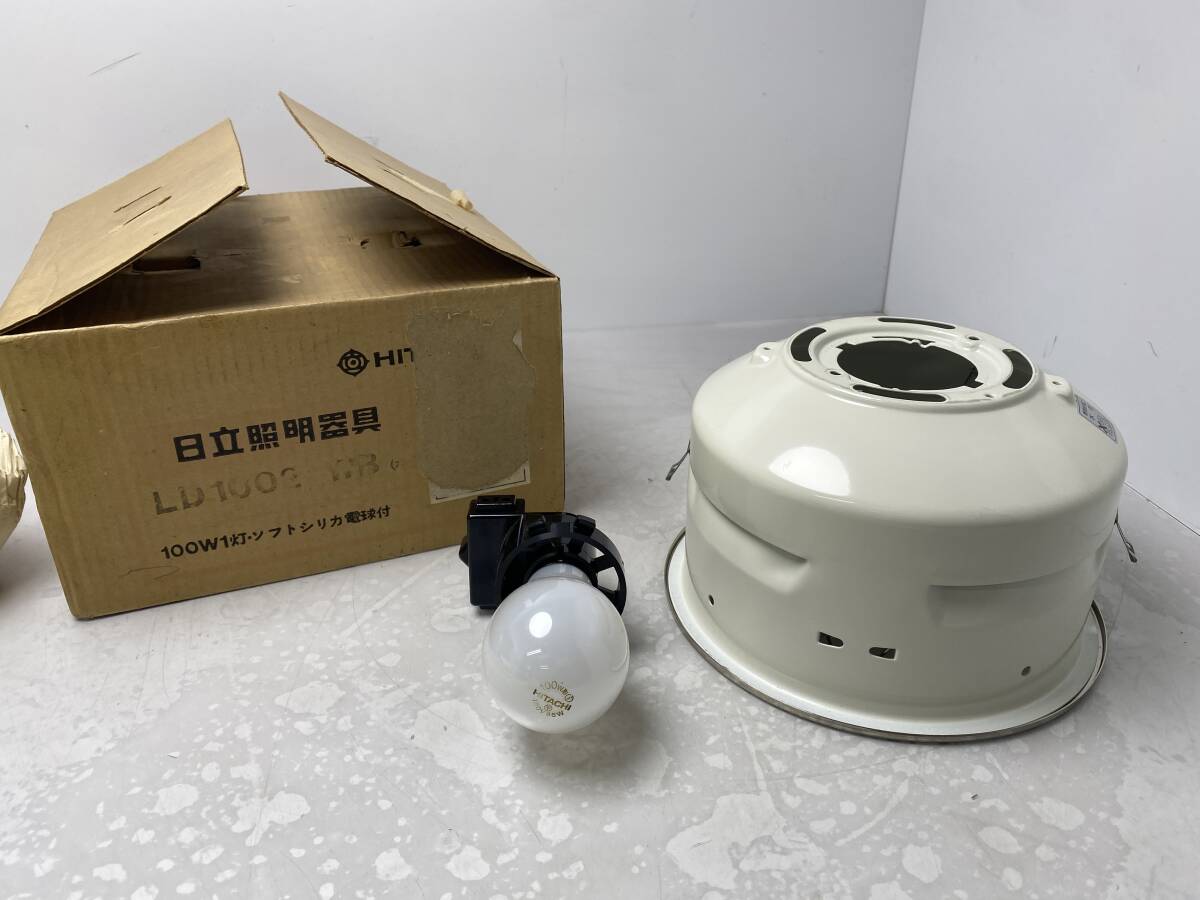 8/30 *19★HITACHI 日立★照明器具 LD1002 白熱灯器具【中古/現状品/動作未確認】拍卖