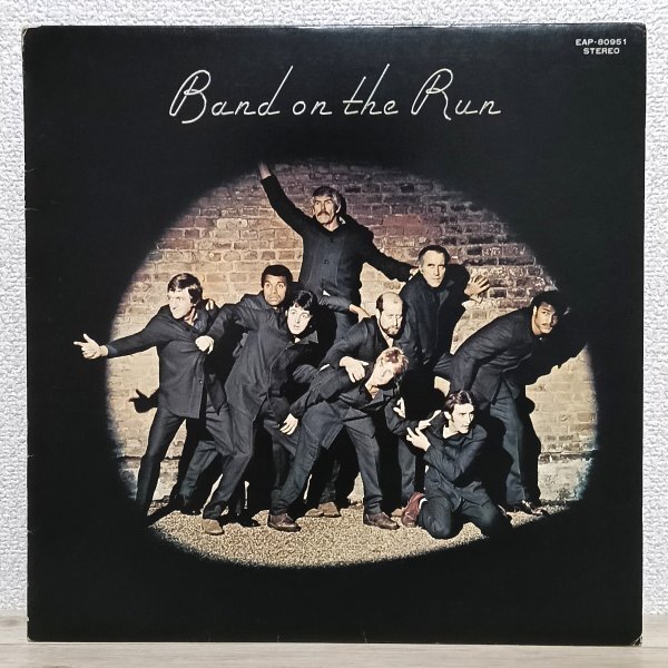 LP せ4409 EAP-80951 ポール・マッカートニーとウイングス バンド・オン・ザ・ラン Paul McCartney Band On The Run 73年 国内盤 洋楽拍卖