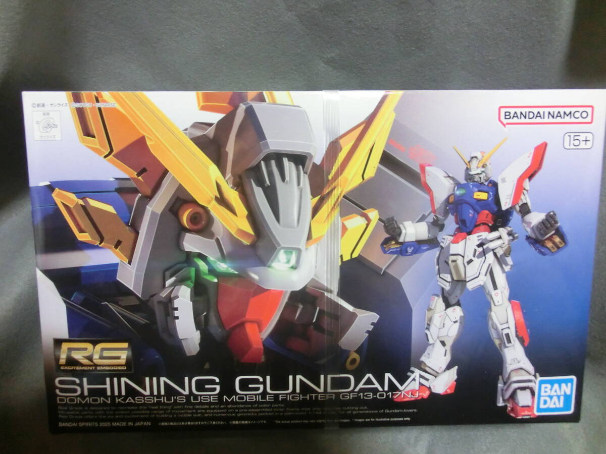 RG 1/144 シャイニングガンダム 機動武闘伝Gガンダム 未組立拍卖