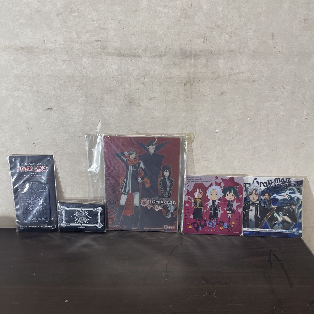 レトロ D. Gray-man スキミング防止カード+名刺ケース+シールマウスパッド+クリアジャケットスリックセット レア品 (1)拍卖