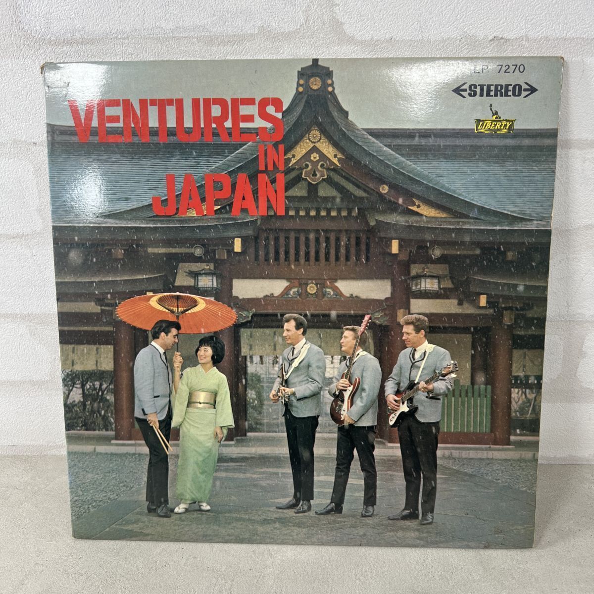 赤盤 国内盤 VENTURES ベンチャーズインジャパン LP7270 洋楽 LP レコード【54】拍卖
