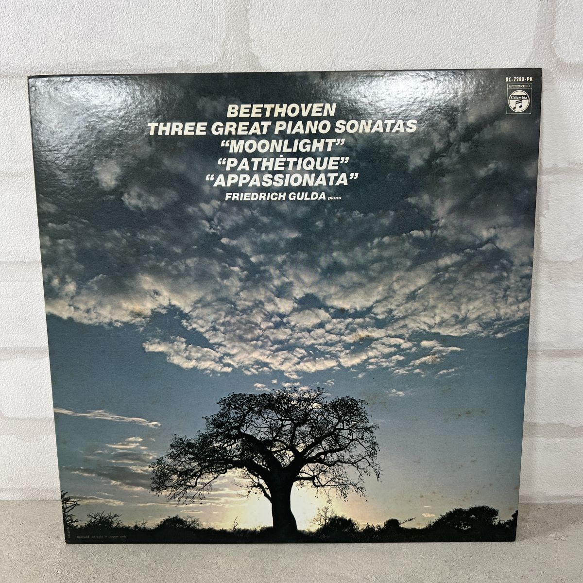 Friedrich Gulda Beethoven: Piano Sonatas 月光・悲愴 クラシック・ピアノ 12インチ OC-7280-PK LP レコード【161】拍卖