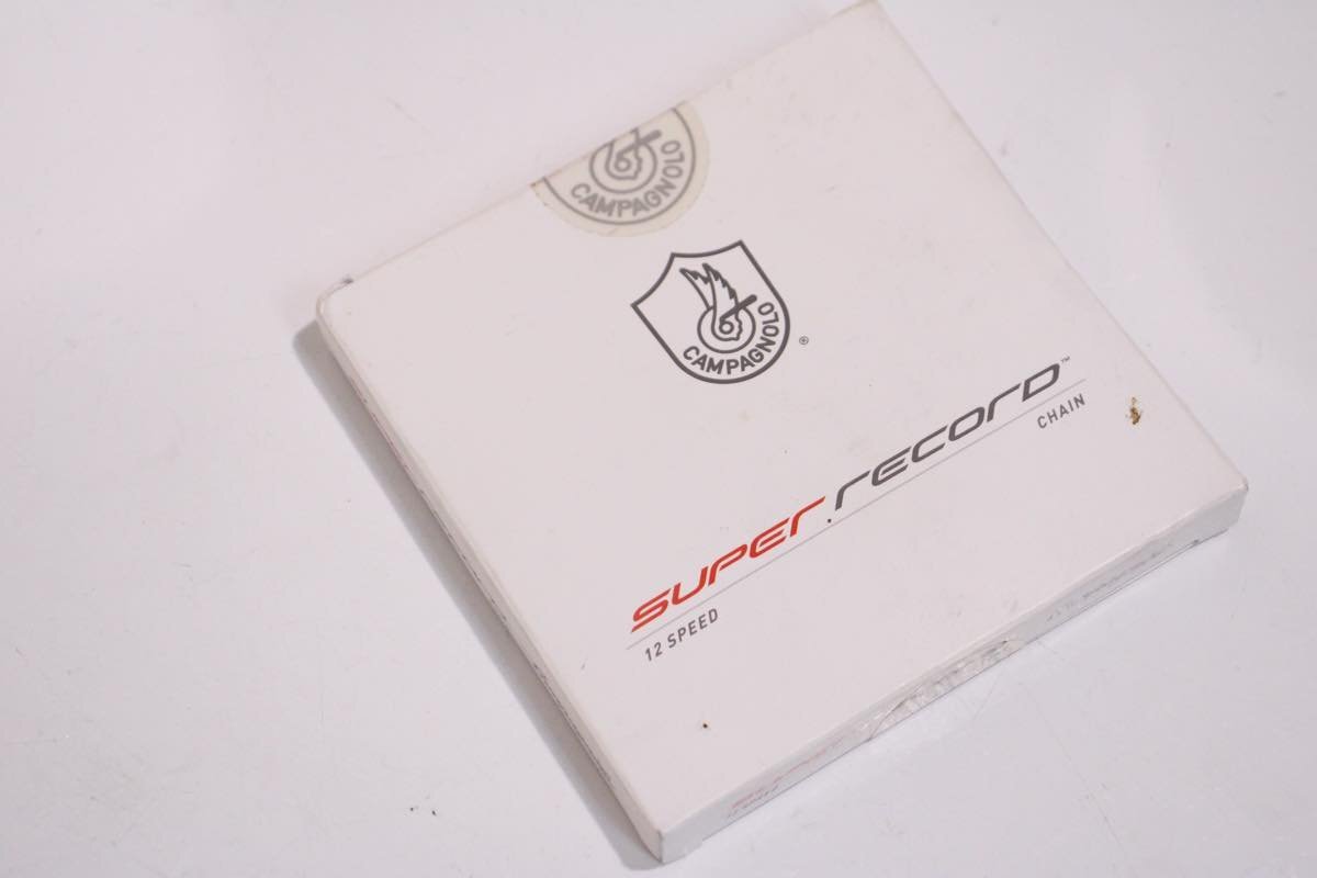 ☆Campagnolo カンパニョーロ SUPER RECOED CN19-SR1214 12s用チェーン 114リンク 未使用品拍卖