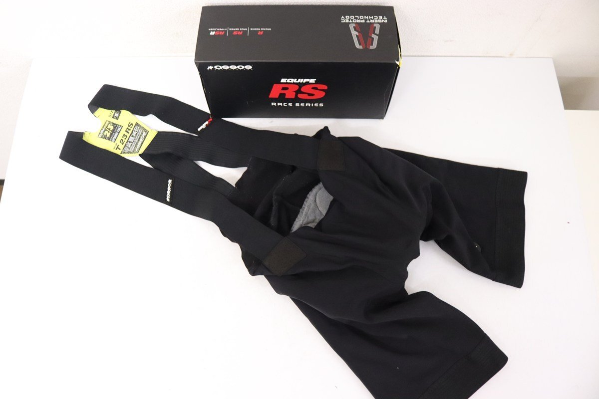 ★assos アソス EQUIPE RS SPRING FALL BIB SHORTS ビブショーツ Sサイズ拍卖